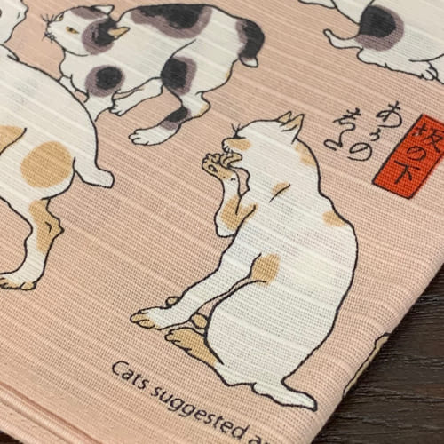 シャンタンチーフ 「猫飼好五十三疋」