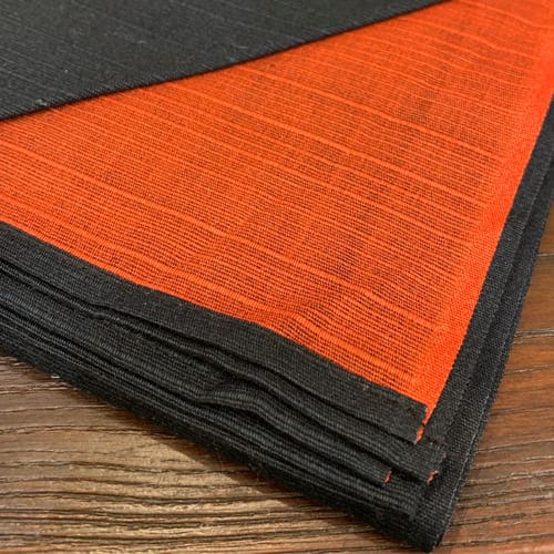 風呂敷 「無地(テツ/オレンジ)」