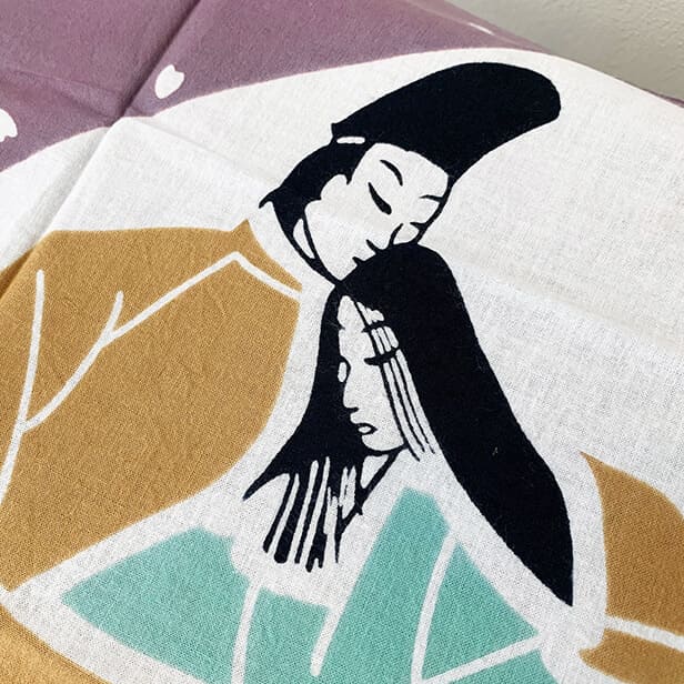 手ぬぐい 「源氏物語」