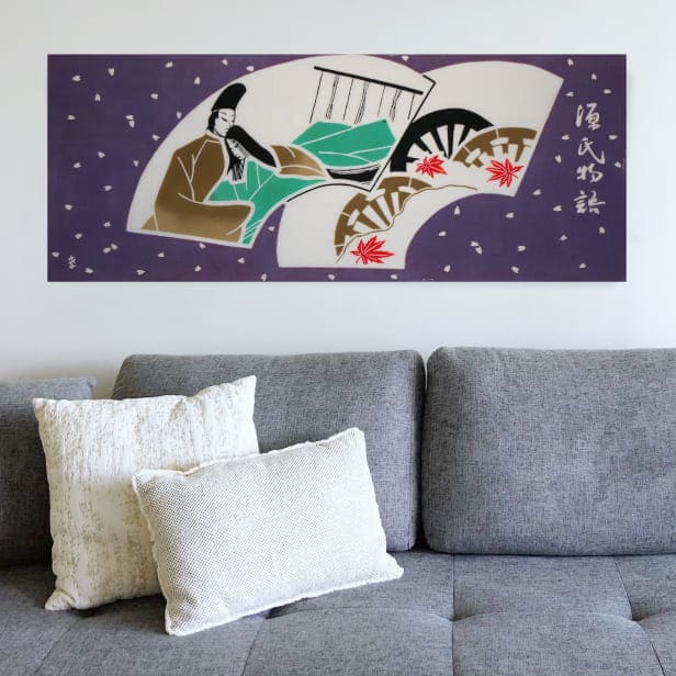 手ぬぐい 「源氏物語」