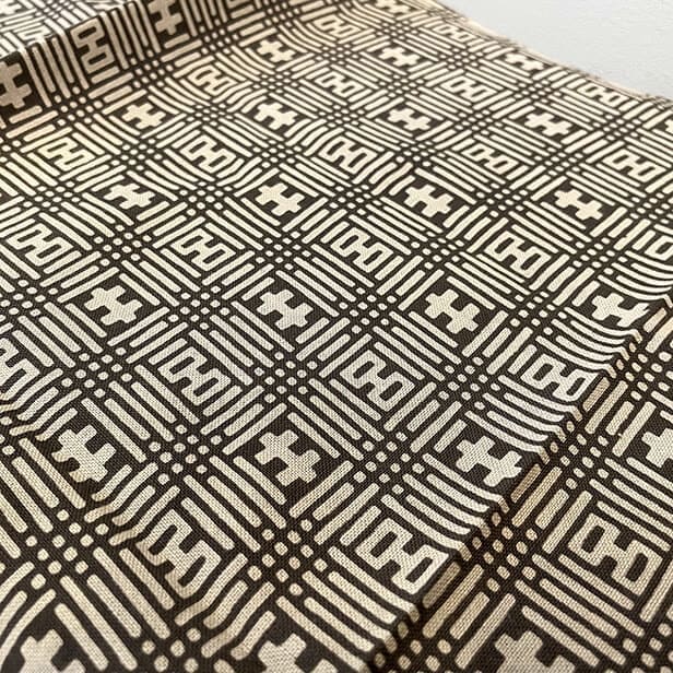 手ぬぐい 「菊五郎格子」