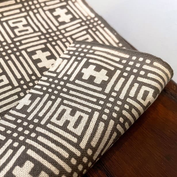 手ぬぐい 「菊五郎格子」