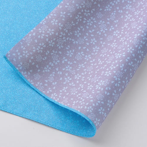 風呂敷 「リバーシブル(水色)」