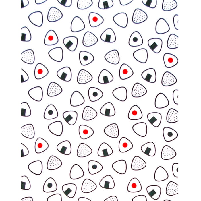 手ぬぐいハンカチ 「おむすび」