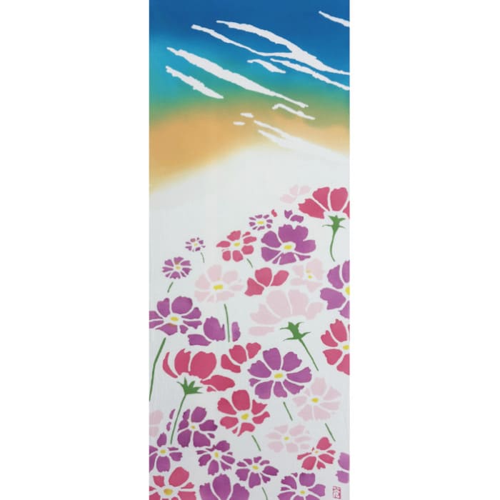 手ぬぐい「コスモス」