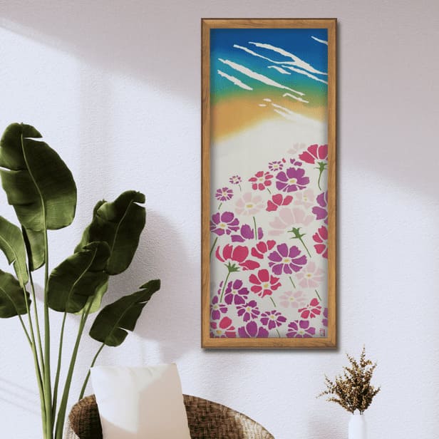 手ぬぐい「コスモス」