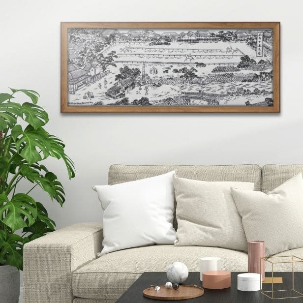 干支手ぬぐい 「捺染・麻布十番馬場」