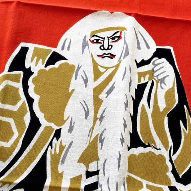 手ぬぐい「連獅子」｜麻布十番麻の葉オンラインショップ