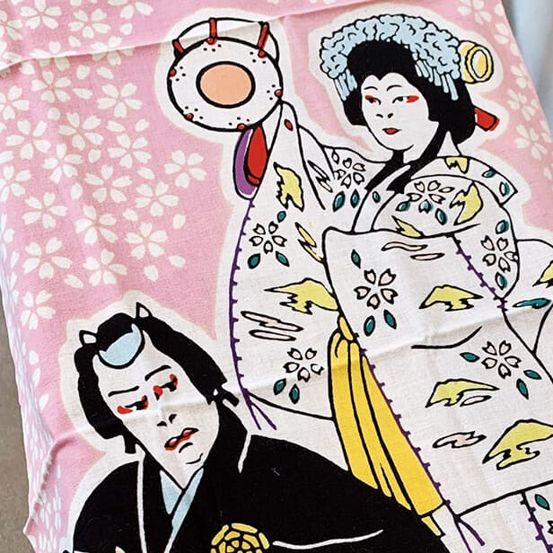 手ぬぐい 「義経千本桜」