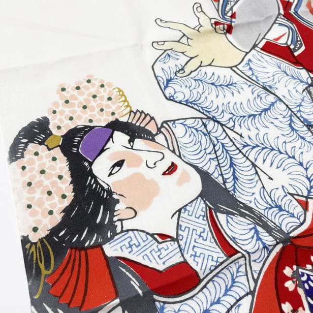 手ぬぐい「歌舞伎十八番 鳴神」