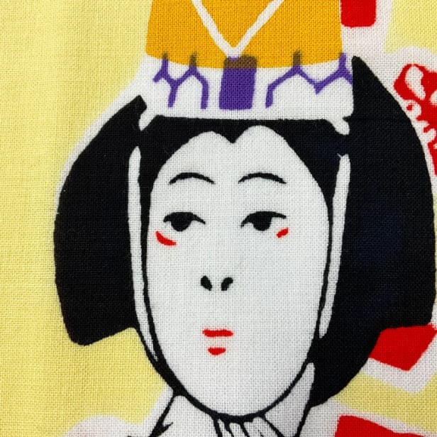 手ぬぐい 「娘道成寺」