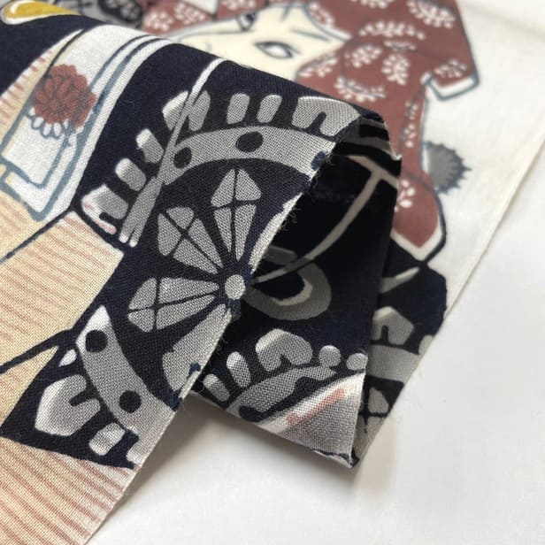 手ぬぐい「歌舞伎十八番　うわなり」