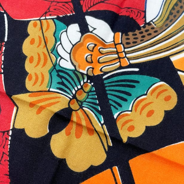 手ぬぐい「歌舞伎十八番　矢の根」