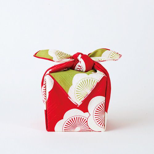 シャンタンチーフ 「梅（赤）」