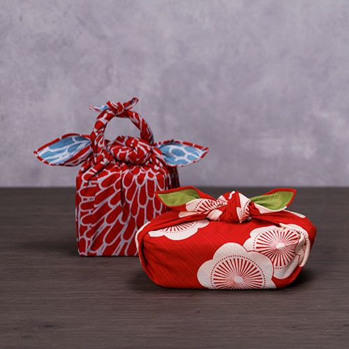 シャンタンチーフ 「梅（赤）」