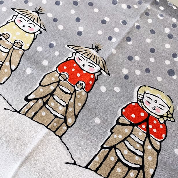 手ぬぐい 「笠地蔵」