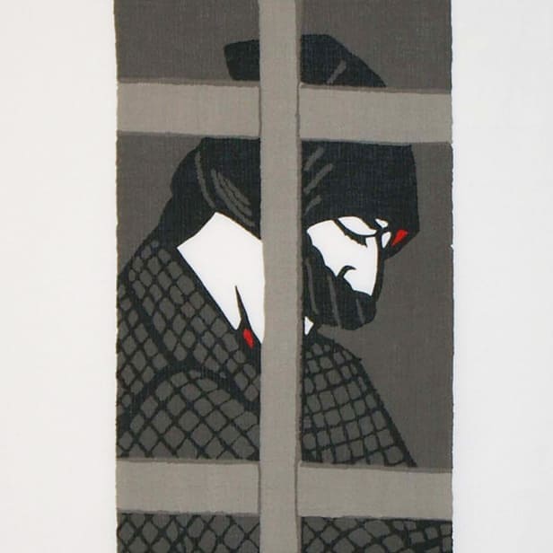 捺染手ぬぐい「鼡小僧」