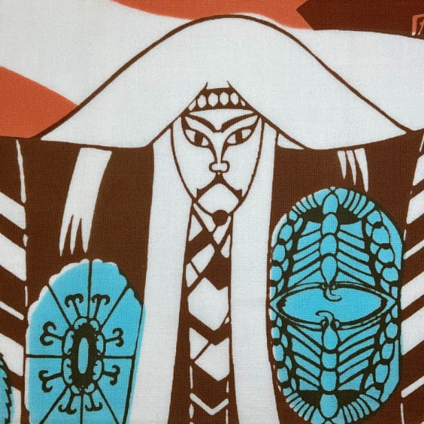 手ぬぐい「鏡獅子」