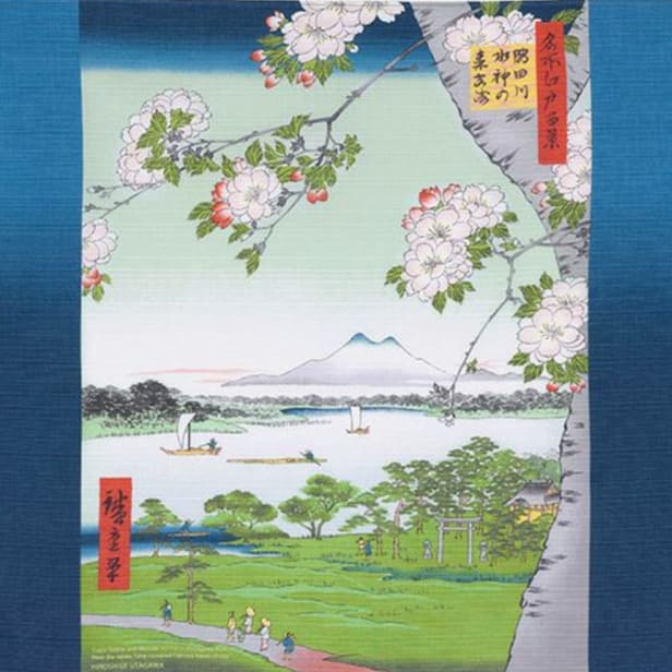 シャンタンチーフ 「隅田川水神の森真崎」