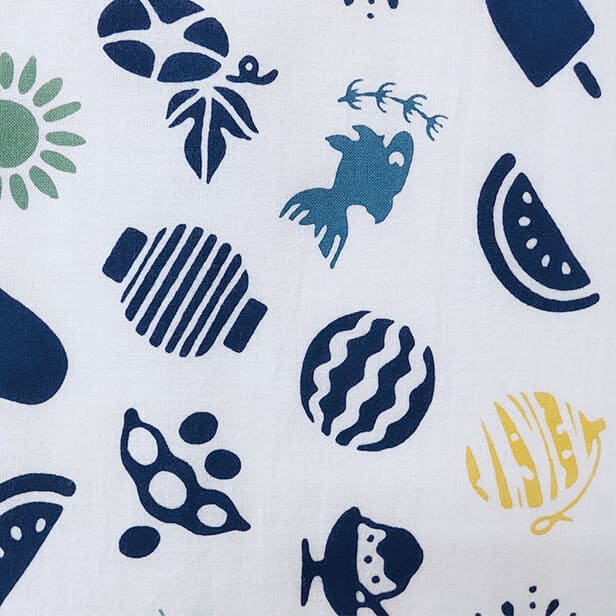 手ぬぐい 「夏の思い出」