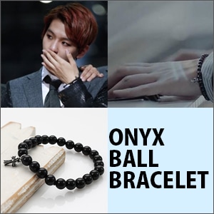 ONYX BALL BRACELET [EXO/BEAST���ѥ֥쥹��å�]