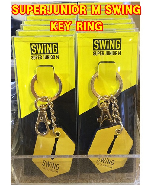 SUPERJUNIOR M SWING KEYRING [SM POP UP STORE GOODS]