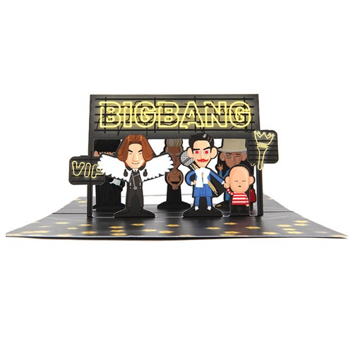 BIGBANG ARTTOY POPUP CARD��2015 WORLD TOUR CONCERT GOODS��