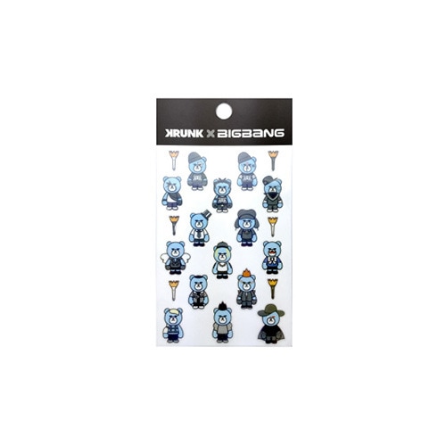 BIGBANG X KRUNK ARTTOY STICKER ��2015 WORLD TOUR CONCERT GOODS��