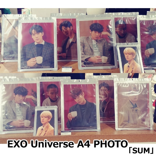�ڥ쥢�����ƥ��EXO Universe A4 PHOTO��SUM��