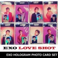 EXO HOLOGRAM PHOTO CARD SET_LOVE SHOTSUM