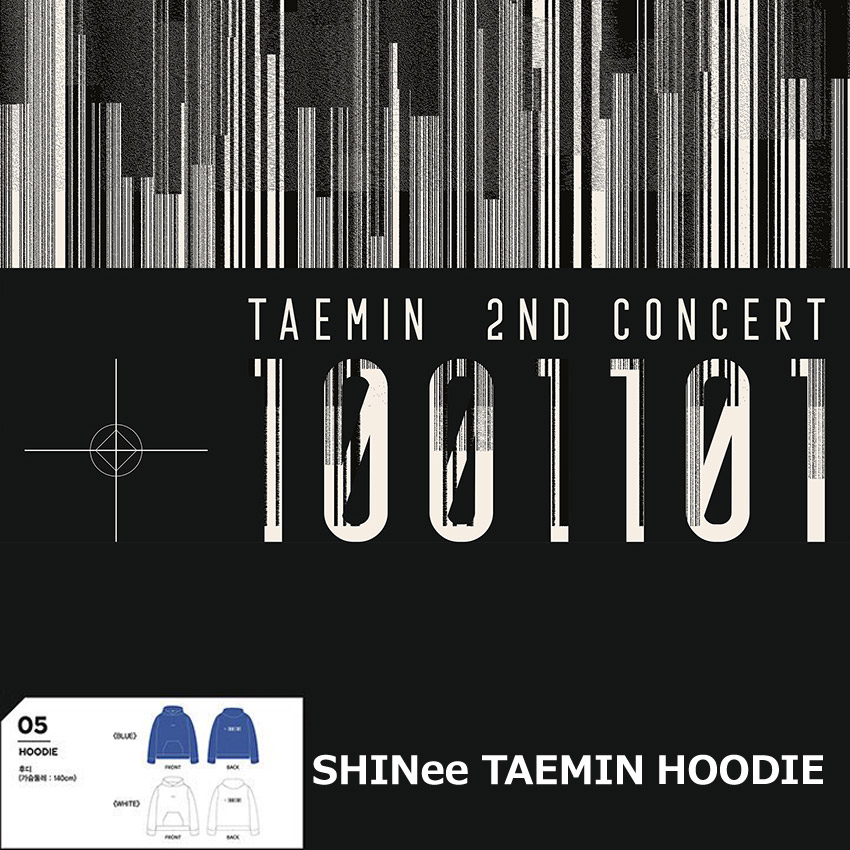 予約】SHINee TAEMIN HOODIE「TAEMIN 2nd CONCERT OFFICIAL GOODS」