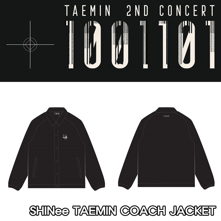 SHINee TAEMIN COACH JACKET「TAEMIN 2nd CONCERT OFFICIAL GOODS」