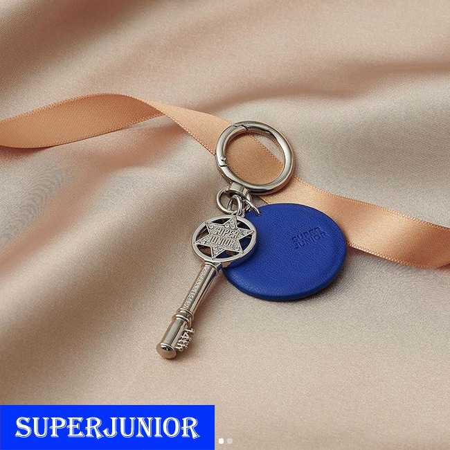 SUPERJUNIOR キーリング 14周年記念 翌日配送】SUPER JUNIOR LEATHER KEYRING「SUPER JUNIOR Debut 14th