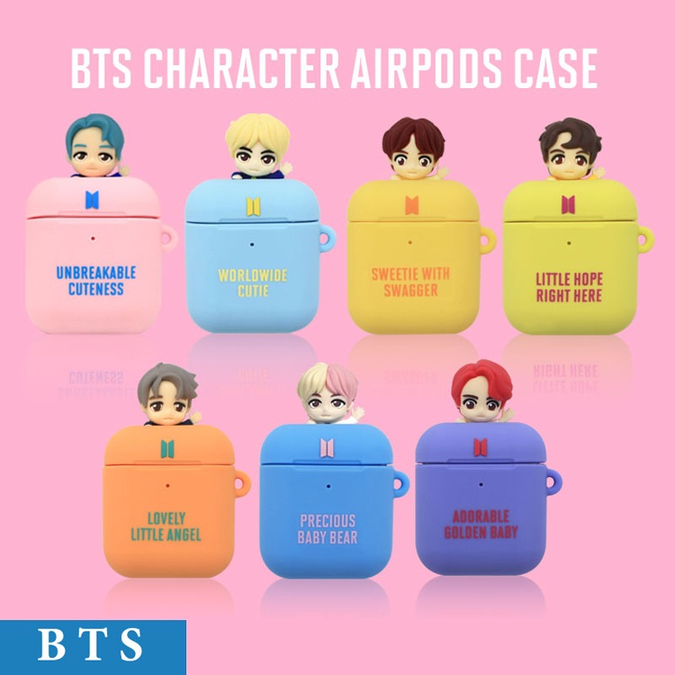 BTS CHARACTER AIRPODS CASE PRO/1/2BTS