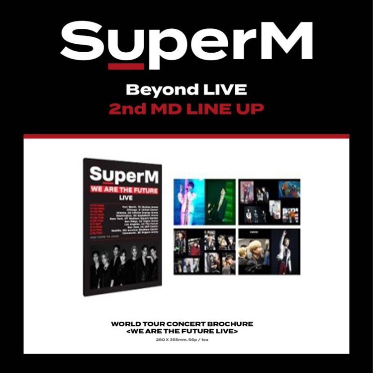 ��ͽ���SuperM WORLD TOUR CONCERT BROCHURE��SuperM Beyond LIVE 2nd MD��