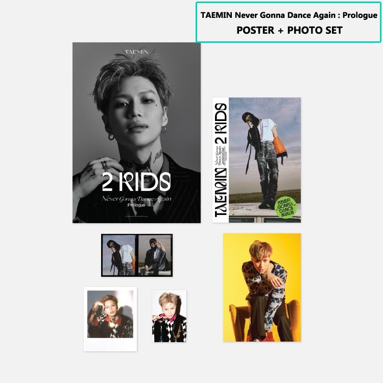 在庫販売】SHINee TAEMIN POSTER + PHOTO SET - Never Gonna 在庫販売】SHINee TAEMIN POSTER + PHOTO SET - Never Gonna