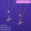 SUPER JUNIOR DONGHAE HAPPY BIRTHDAY NECKLACE��SMTOWN&STORE��