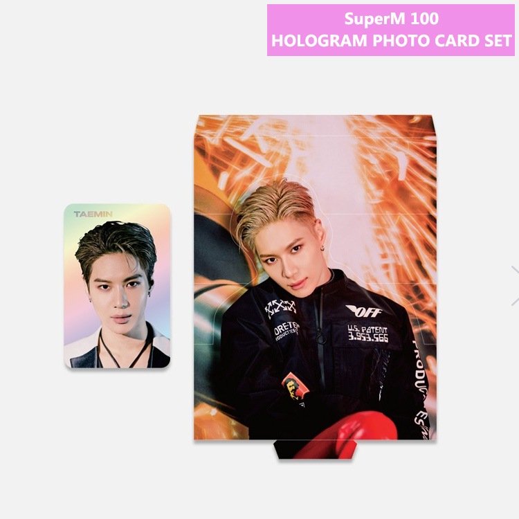 SuperM HOLOGRAM PHOTO CARD SET_100��SMTOWN&STORE��