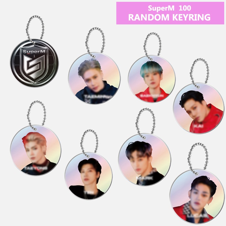 SuperM RANDOM KEYRING_100��SMTOWN&STORE��