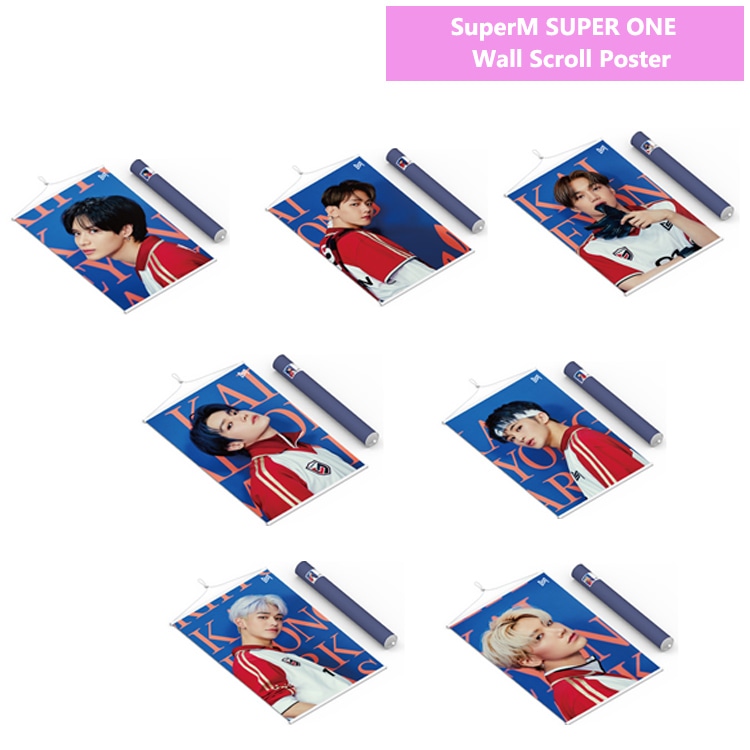 ��ͽ��/����̵����SuperM Wall Scroll Poster_SUPER ONE��SMTOWN&STORE��