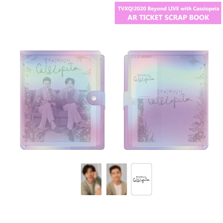 TVXQ! AR TICKET SCRAP BOOK��TVXQ! Beyond LIVE 2020 with Cassiopeia MD��