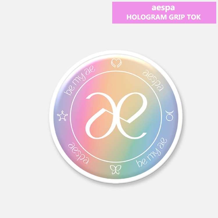 ͽ aespa HOLOGRAM GRIP TOKSMTOWN&STORE