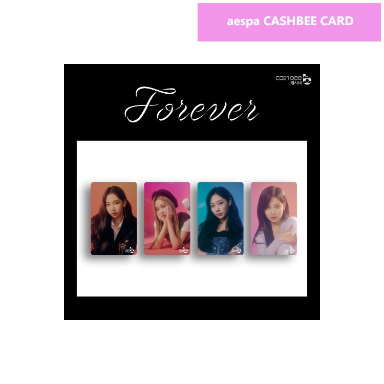 ͽaespa CASHBEE CARD_Forever  SMTOWN&STORE