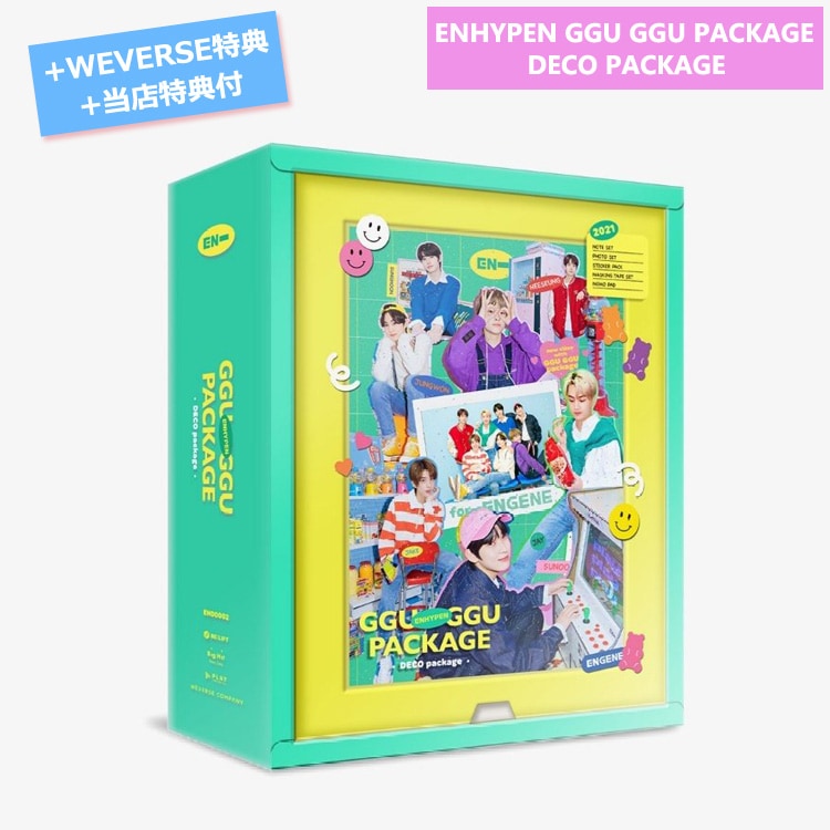 ͽENHYPEN GGU GGU PACKAGE(DECO PACKAGE)WEVERSEŵ+Źŵա