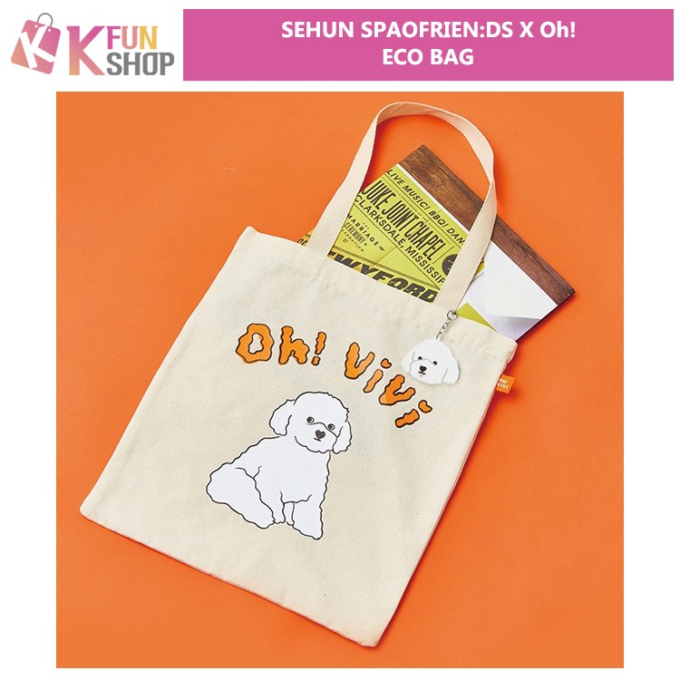 ͽEXO SEHUN ECOBAG SPAOFRIEN:DS X Oh! ViVi SMTOWN&STORE