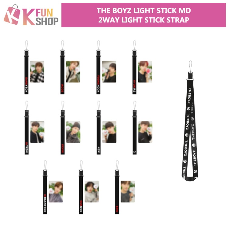 ��ͽ���THE BOYZ 2WAY LIGHT STICK STRAP��OFFICIAL LIGHT STICK MD��