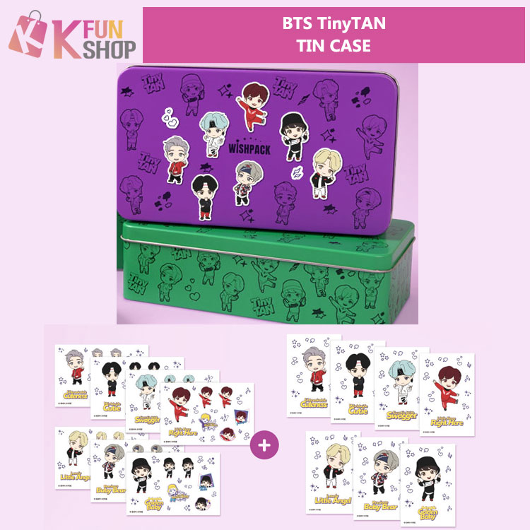 ��ͽ���BTS TinyTAN WISHPACK Purple TINCASE & Winter Festa TINCASE