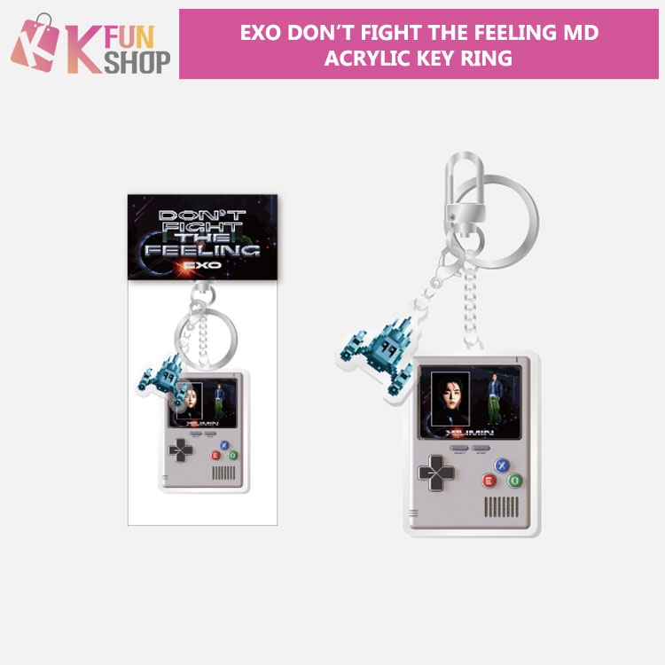 ͽEXO ACRYLIC KEYRING_DONT FIGHT THE FEELING Official MDSMTOWN&STORE
