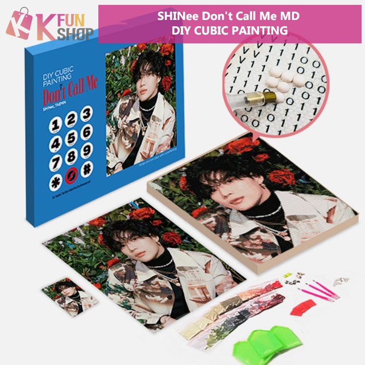 DIY CUBIC PAINTING　Dont Call Me　TAEMIN 予約】SHINee DIY CUBIC PAINTING_Don't Call Me「SMTOWN&STORE」