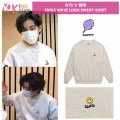 ��ͽ���BTS V���� SMILE WAVE LOGO SWEAT-SHIRT��CLOTTY��